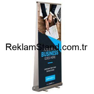 Roll Up Banner Çift Taraflı 85×200