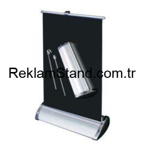 Roll Up Banner Masaüstü Mini A4