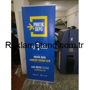 Roll Up Banner Tek Taraflı 60×200