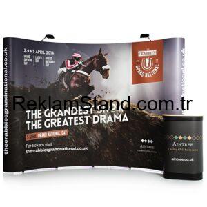 Örümcek Stand Oval 3×4 (4 Panel)